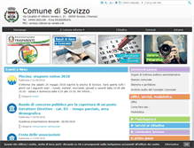 Tablet Screenshot of comune.sovizzo.vi.it